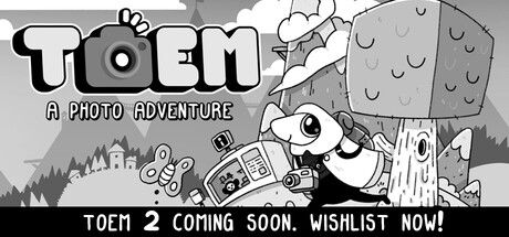 Steam藏著一款「用相機解謎」的神作:《TOEM》,黑白世界裡藏著滿滿溫柔