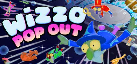彈跳、轟炸、魔法對決!《Wizzo PopOut》4人混戰競速射擊遊戲2026年9月29日登場