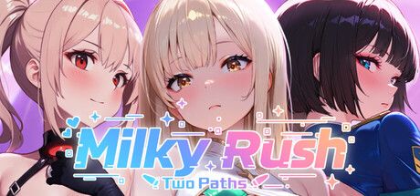 Milky Rush-Two Paths：與動漫少女互動的Live2D射擊遊戲，體驗二選一策略組合