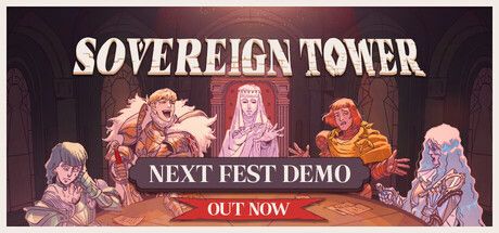 《Sovereign Tower》8月6日上市:圓桌會議式經營RPG,命運不順就直接倒轉時間重來