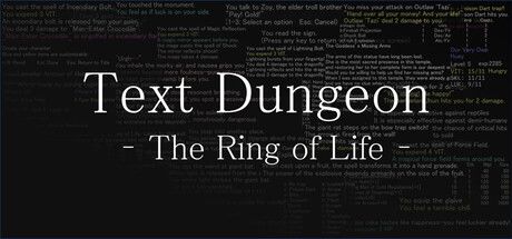 Text Dungeon: The Ring of Life – 純文字Roguelike冒險，每次探索皆獨一無二