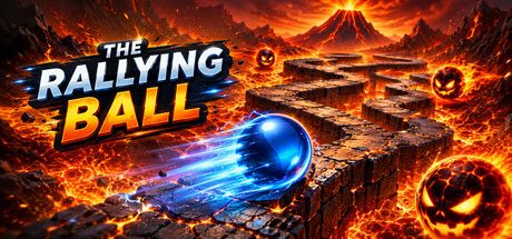 《The Rallying Ball》已發售！操控滾球穿越熔岩與障礙的高難度競速遊戲