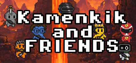 Kamenkik and Friends:與14人合作逃離熔岩的挑戰平台遊戲