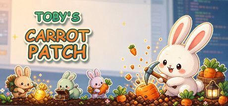 Toby's Carrot Patch:在桌面挖蘿蔔的療癒系礦工遊戲,無需壓力的輕鬆體驗