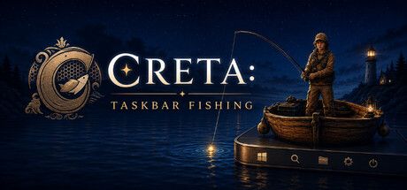 CRETA: Taskbar Fishing 在任務欄釣魚 擁有深度成長系統的休閒遊戲