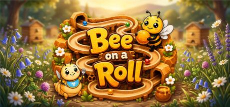 《Bee on a Roll》讓彈珠滾向蜂蛹的放鬆解謎遊戲，支持多人合作共樂