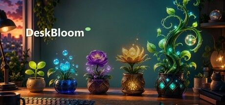 DeskBloom：在辦公桌種植屬於你的數位花園，讓打字節奏成就植物生長