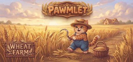 Pawmlet - Wheat Farm：輕鬆養貓種小麥，桌面農場隨時陪伴