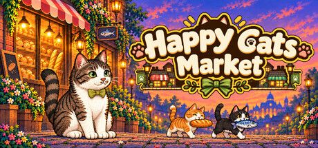 《Happy Cats Market》：用貓咪特技打造連鎖反應的像素風增量遊戲